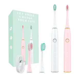 High quality low MOQ competitive wholesale price sonic electric toothbrush vibrating battery operated automatic toothbrush