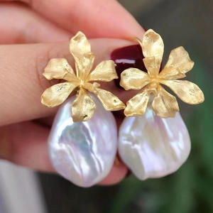 ถาดใส่ต่างหูเปล่าทำจากเงินแท้ S925 รุ่น 10709 สำหรับงาน DIY ประดับมุก พร้อมลูกปัดขนาด 10-16 มม. เครื่องประดับแฟชั่น ต่างหู ยี่ห้อ WENCHI ประเทศจีน - Product Image 2