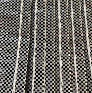 Tùy chỉnh màu đen & trắng SỌC DỆT túi poly với chống thấm nước chống ẩm Lót thể hiện hậu cần bao bì cho di chuyển - Product Image 3