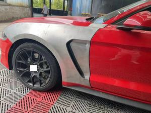 Venta caliente GT350 Bodykit guardabarros trasero gris y negro imprimación acero aluminio guardabarros para Ford <span class=keywords><strong>Mustang</strong></span> 2015-2020 - Product Image 6