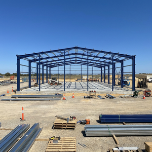 Estructura de Acero Comercial de Diseño Australiano Moderno, Estructura Económica para Talleres, Almacenes, Oficinas, Naves Industriales - Product Image 1