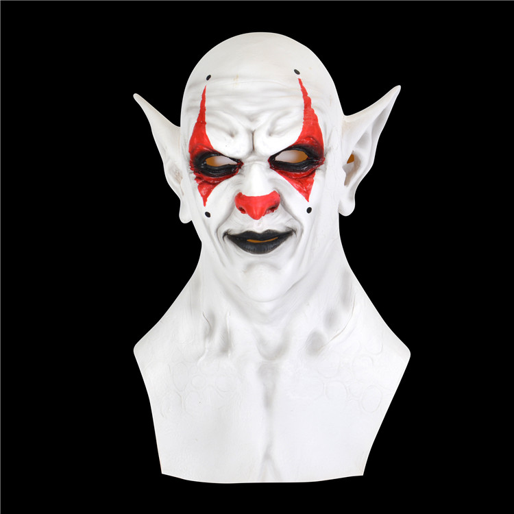 Masque Joker Réaliste Pour Cosplay Halloween Costume Party Masque Clown