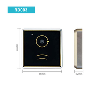 Lector de Tarjetas QR NFC con Escáner de Código de Barras Rakinda Resistente al Agua y al Polvo RS232 RS485 Weigand 26 34 para Control de Acceso