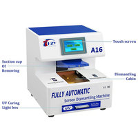 HZY A16 Machine de séparation entièrement automatique pour le démontage et l'extraction de l'écran LCD, de l'écran tactile en verre et du capot arrière