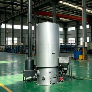 Chaudière verticale industrielle automatique avec surveillance à distance, pour combustibles pellets/bois/fioul/brûlures <span class=keywords><strong>de</strong></span> riz, en acier au carbone, à air chaud - Product Image 1