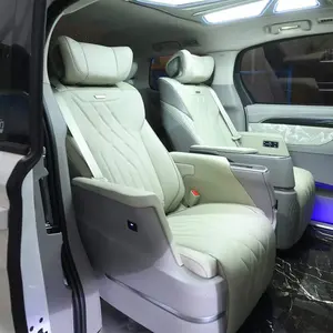 Fábrica Hot Sales Vip Seat com Controle de Tela Sensível Ao Toque para Vito Vclass Alphard Vellfire Couro Logotipo Personalizado Vans Assento