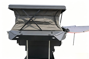 Slide-In Pickup Truck Camper With Pop-Up <b>Roof</b> Tent For Retrofit Upgrade - Product Image 1