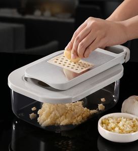 Nouvel Hachoir Manuel en Plastique PP pour Légumes avec Récipient, Coupe-Oignons et Légumes pour Salade - Product Image 3