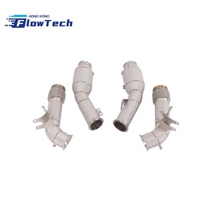 Downpipe + Tubo Frontal de Acero Inoxidable T304 con Protector Térmico para Maserati MC 20 3.0T, Montaje Directo, 2020-2025 - Product Image 6