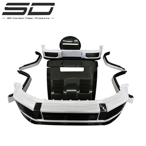 Kit carrosserie style urbain en fibre de carbone SD pour Mercedes Classe G W463A/W464 : pare-chocs avant, pare-chocs arrière, élargisseurs d'ailes, capot et aileron arrière - Product Image 1