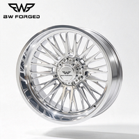 Rines Pulidos para Camioneta BW 22x12 22x14 24x12 24x14, PCD 6x135, 6x5.5, 8x6.5, 8x170 para GMC/Chevy 1500 2500 3500/F250