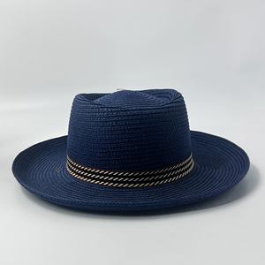 Erkek büyük ağız Anti-UV güneş şapkası yaz açık Golf plaj bisiklet için balıkçılık şapkası basit hasır şapka rahat seyahat-<span class=keywords><strong>panama</strong></span> <span class=keywords><strong>Jack</strong></span> - Product Image 3