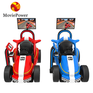 Trong nhà vui vẻ VR trẻ em thiết bị giải trí <span class=keywords><strong>3D</strong></span> chơi game Kart máy công viên giải trí cưỡi lái xe VR đua mô phỏng - Product Image 2