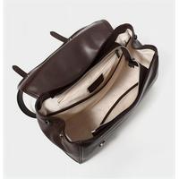 Sac à dos rétro en cuir pleine fleur grande capacité, souple et tendance, style universitaire, sac de voyage à bandoulière, sac à double sangle pour l'épaule