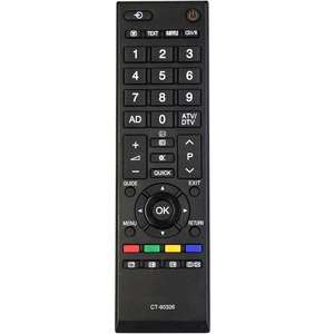 Télécommande de remplacement CT-90326 sans configuration requise pour téléviseurs Toshiba LCD LED SMART 26DL933G 32AV615DB 32AV615DG 32AV633DB - Product Image 2