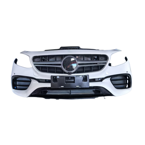 <span class=keywords><strong>Mercedes</strong></span>-Benz <span class=keywords><strong>AMG</strong></span> E63S W213 – Ensemble de pare-chocs avant d'origine d'occasion de haute qualité avec calandre, radiateur et phares, amovible et à fixation par boulons - Product Image 1