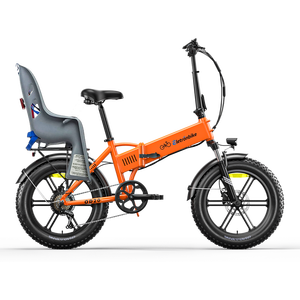 Fábrica España bicicleta eléctrica plegable 20 pulgadas compatible con asiento bebé freno hidráulico profesional - Product Image 1