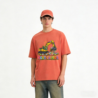 Nouveau T-shirt d'été 2026 à imprimé thème Pâques, tendance, confortable et ample pour homme