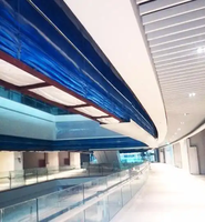 Porte coupe-feu en tissu inorganique ignifuge 4 heures, sur mesure, isolée thermiquement, pour bâtiment commercial