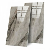 Carreaux de sol en porcelaine imitation pierre brillante de luxe 600x1200mm, style marbre moderne, pour salle de bain, extérieur, villa, hall, garantie 5 ans - Approvisionnement direct usine
