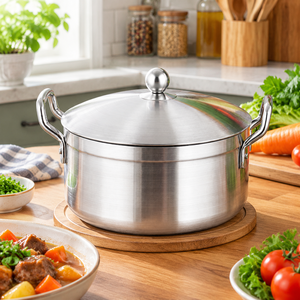 Ensemble de 21 casseroles et poêles en aluminium, batterie de cuisine non toxique, compatible four, convient aux cuisinières à induction et à gaz pour la cuisine domestique - Product Image 2