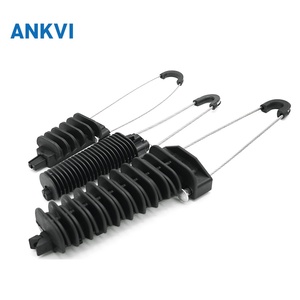ที่จับสายเคเบิลสำหรับดึงสาย FTTH ขนาด 4-8 มม.  พร้อมแคลมป์ไนลอนและห่วงดึงสแตนเลส - Product Image 2
