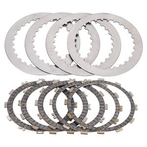 Placa de fricción de embrague de baquelita para motocicleta y placas de acero para <span class=keywords><strong>Kawasaki</strong></span> EX250 <span class=keywords><strong>Ninja</strong></span> <span class=keywords><strong>EX</strong></span> <span class=keywords><strong>250</strong></span> 250R 2008-2012 13088-0038 13089-0021 - Product Image 1