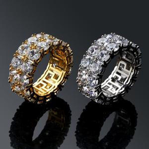 Conceptions de bague en pierre pour hommes 2024 nouvelle bande de fiançailles en diamant arrivée - Product Image 2