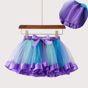 กระโปรงฟูฟ่องสำหรับเด็กผู้หญิงกระโปรงฟูฟ่องสีรุ้งสำหรับวันครบรอบสองปีของเด็กวัยหัดเดิน - Product Image 3