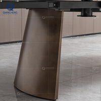 Nouveau design de table à manger multifonction pliante et extensible rotative table à manger 10 places moderne de luxe meubles de maison Foshan
