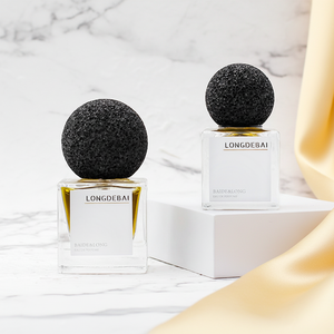 Wholesale Custom Luxury Matte Square Perfume <b>Spray</b> <b>Bottle</b> 30ml 50ml 100ml Crimp <b>Empty</b> Glass Volcanic Stone Cap Eco-friendly - Product Image 4