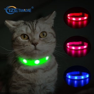 <span class=keywords><strong>Collar</strong></span> reflectante para perros y gatos, Reflector Led Con 3 modos intermitentes, con luces Led, novedad - Product Image 2