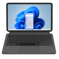Tablette éducative Amdox 12 pouces Windows 11 Intel 8 Go 256 Go 2-en-1 avec clavier pour l'apprentissage des enfants