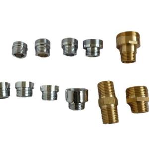 Connecteur en cuivre de conversion de filetage M18 20 22 24 28 32 mm, 4 6 points/M18, filetage interne externe fin, accessoires de robinet de salle de bain - Product Image 3