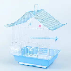 Металлическая проволочная сетка клетка для птиц домик для домашних животных подвесная и напольная клетка для домашних животных для продажи