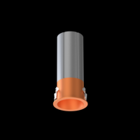 Spot LED encastré COB 10W pour éclairage commercial, spot LED 15W, diffuseur couleur blanc/noir/doré/cuivre