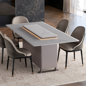 Mesa de Comedor Inteligente Multifuncional con Sistema de Elevación para Sala de Estar y Refrigerador, Mesa de Comedor Inteligente CB150 - Product Image 6