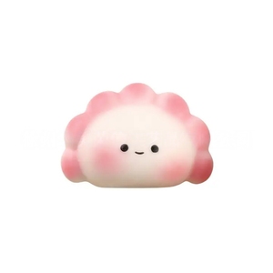 Juguete Blandito de PU con Forma de Dumpling, de Subida Lenta, Suave para Apretar, Antiestrés, Juguete Sensorial Kawaii con Forma de Comida - Product Image 6