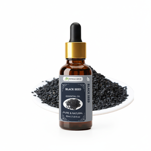 Aceite Esencial de Ricino Negro Natural de Alta Calidad, Prensado en Frío, Grado Superior, 100% Puro, Hidratante para la Piel, Marca Privada para SPA Corporal - Product Image 1
