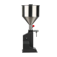 Machine de remplissage de crème, de gloss et de pâte pour les mains en métal de petite taille A-03