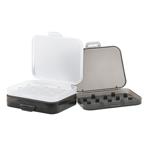 Transparent Semi Transparent Black PP Earphone Storage <b>Box</b> With Silicone Tips <b>Memory</b> Foam Anti Lost Portable Case For Headphones - Product Image 1