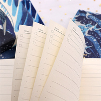 Carnets promotionnels A4 personnalisés en gros à faible MOQ, avec reliure spirale, couverture rigide et feuilles mobiles, pour étudiants