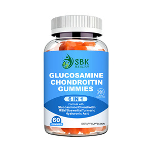 Gomitas de Glucosamina y Condroitina Sin Azúcar, Extracto de Boswellia Serrata, Gomitas de Complejo de Glucosamina Extra Fuertes - Product Image 1