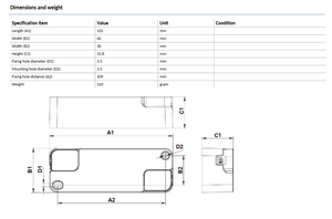 Philips certadrive 44W 0.9/1.05A 42V 230V I ไฟ LED แผง AC-DC พลาสติกไดรเวอร์ระลอกต่ำ - Product Image 3