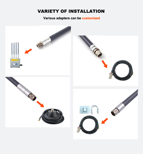 Стекловолоконная омнировочная антенна 156-163 МГц 6.5Dbi 800 МГц морская всенаправленная Стекловолоконная антенна - Product Image 5