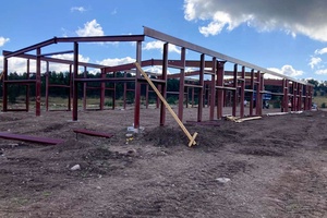 Kits de Matériaux de Construction Métalliques à <span class=keywords><strong>Prix</strong></span> Abordable pour Garages, Structures Résidentielles, Ateliers et Entrepôts Préfabriqués Isolés de 6000 pi² - Product Image 5