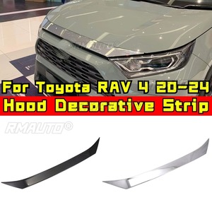 สำหรับ Toyota RAV4 ปี 2020-2024 ชุดแต่งฝากระโปรงหน้ารถยนต์ อุปกรณ์ตกแต่งรถยนต์ แถบตกแต่งฝากระโปรง ชิ้นส่วนตกแต่ง - Product Image 1