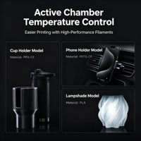 Imprimante 3D Automatisée K2pro, Machine d'Impression 3D pour Plastique, Imprimante 3D Couleur pour Pièces de Voiture