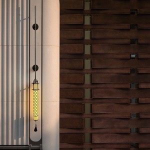 Lámpara de pared cilíndrica moderna y creativa con fuente de luz LED E27 y control de interruptor para diseño de pasillos de hotel. - Product Image 4