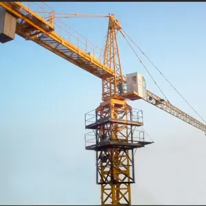 China Brand 60m10 Ton Building Tower Crane Lifting Pick Up Mobile Tower Crane For Sale